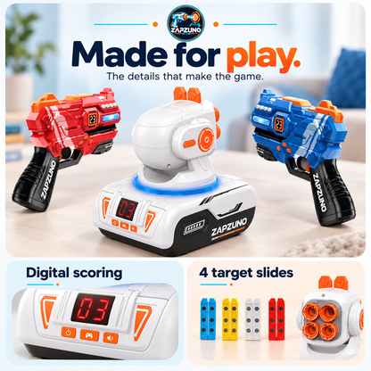 ZAPZUNO™ Interactive Laser Tag Projector Game Set