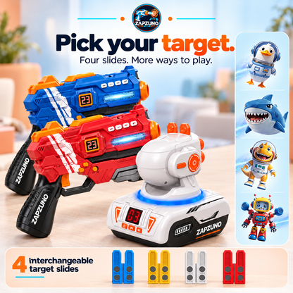 ZAPZUNO™ Interactive Laser Tag Projector Game Set